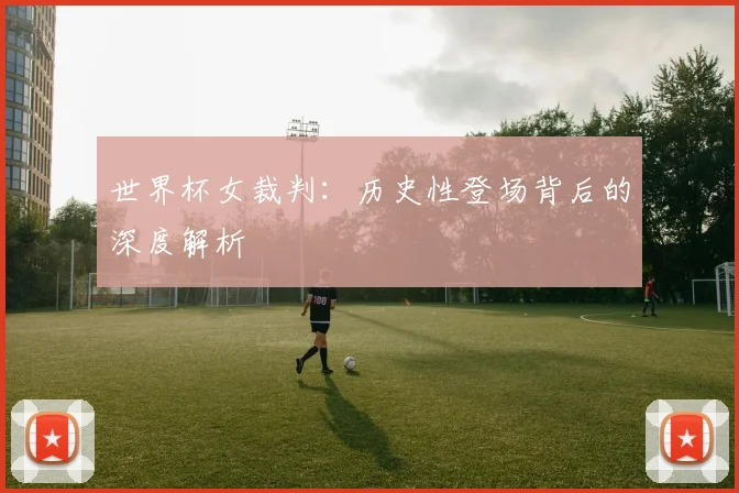 世界杯女裁判:历史性登场背后的深度解析