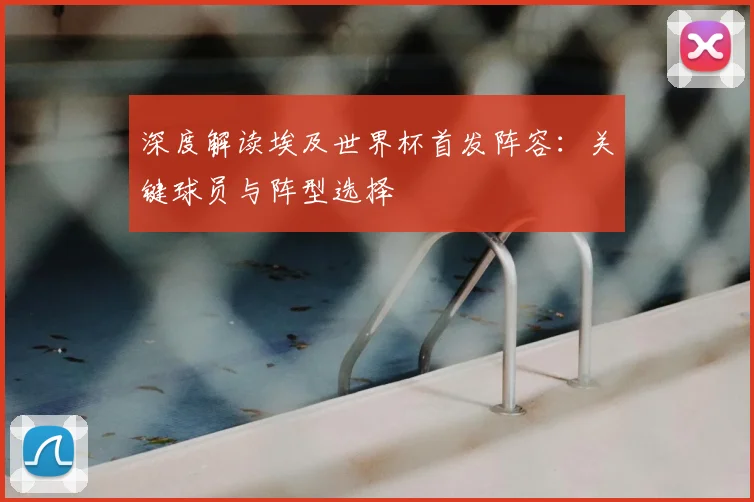 深度解读埃及世界杯首发阵容：关键球员与阵型选择